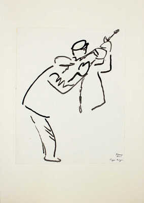 Шор Сарра Марковна. Из серии в порту Баку 